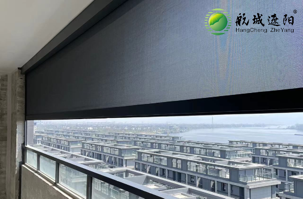 [防風卷簾·案例分享]陽光城·西郊半島 第七代防風卷簾 寬5.8米 高1.5米
