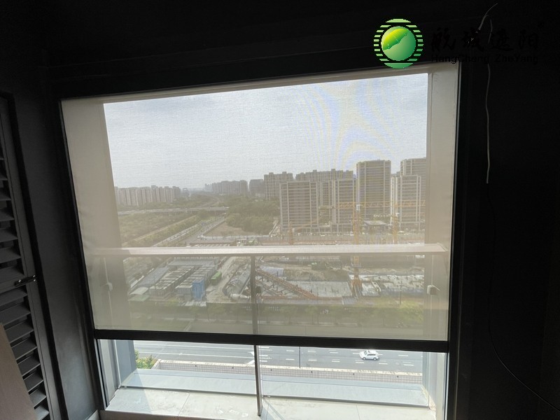 杭州上城區 彭埠街道棹月雅府小區防風卷簾案例